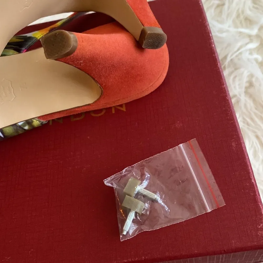 💞SASHA LONDON 💞flowers shoes